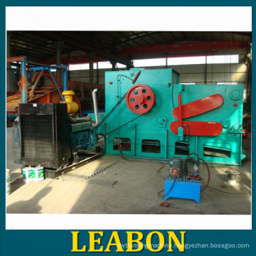 Diesel Engine Used Wood Drum Chipper Shredder for Sale